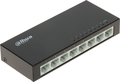 Switch rrjeti Dahua PFS3008-8ET-V2, 8 porta Fast Ethernet, i zi