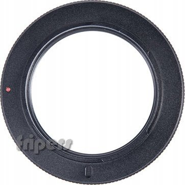 Adaptër objektivi KIWI LMA-M42_4/3, M42 në 4/3, metal, i zi