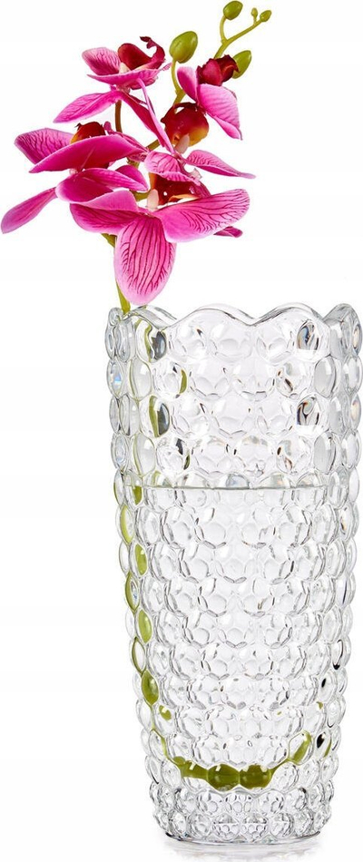 Vazo qelqi Bubbles, 24.8 cm, e tejshkëlqyer