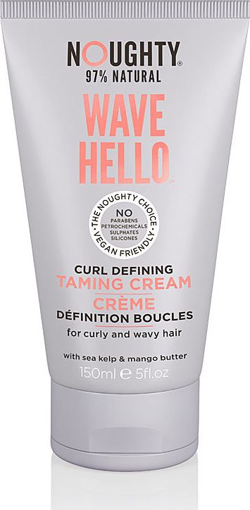 Krem për kaçurrela Noughty Wave Hello Curl Taming Cream, 150 ml, 97% natyral, për flokë kaçurrel e me onde