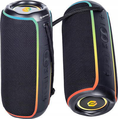 Bokës Bluetooth Denver BTV-222NRB, 1500mAh, IPX6, e zezë