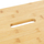 Stol shkalle bambu 1 hap, 38.5 x 26 x 25 cm, bambu natyrale