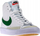 Atlete Nike Blazer Mid 77 GS Jr DA4086-115, lartësi e mesme, për kalamoj, të bardha me jeshile