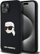 Kapak telefoni Karl Lagerfeld KLHMP15SSKHPPLK, për iPhone 15 6.1", hardcase silikon, i zi