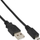 Kabllo USB InLine 31720, USB A me microUSB, 2 m, e zezë