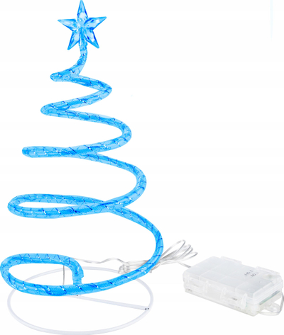 Pemë dekorative LIGHT HOSE Christmas Tree, 30 LED, me bateri, e bardhë