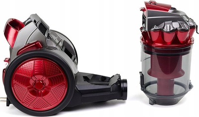 Fshesë me korrent Elit Virago VC 18, 900W, 3L pa qese, e kuqe