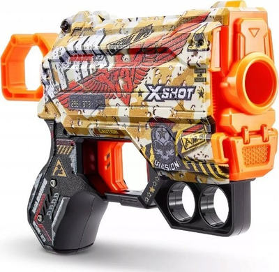 Armë lodër Zuru X-Shot Menace, set 4 copë, për kalamaj 8+, shumëngjyrëshe