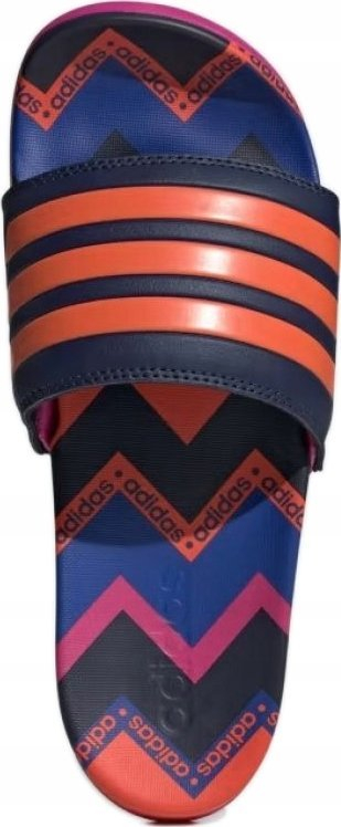 Shapka adidas Adilette, shtrojë e formume, rrip i gjerë, shumëngjyrëshe
