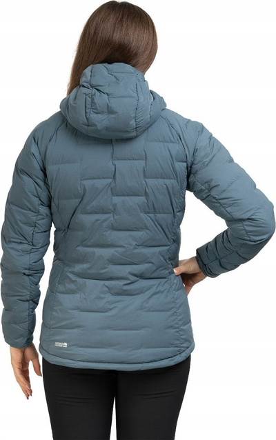 Jakne dimërore Rab Cubit Stretch Down Hoody, pupla 700FP, me kapuç, blu e errët
