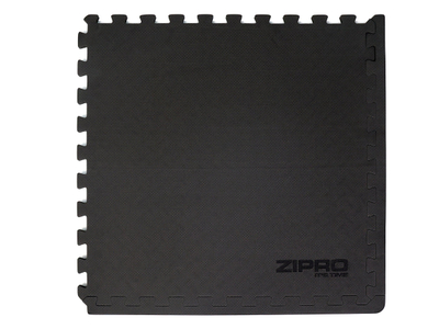 Tapet fitnesi Zipro Puzzle Modular, 6 copë, 60x60cm/12 mm, të zeza