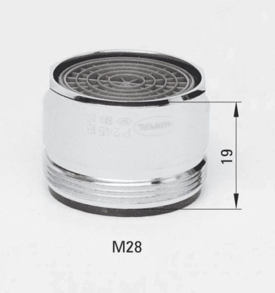 Aerator Deante Standard XDC00PCZ4, за батерија за када, надворешен навој M28, висина 19 mm