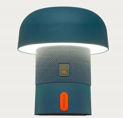Altoparlant Bluetooth Mikamax Sensa Play Mini, me LED, me bateri, ngjyrë blu
