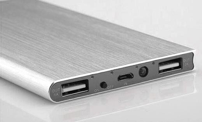 Power bank US13A, 20000mAh, trup alumini, i zi