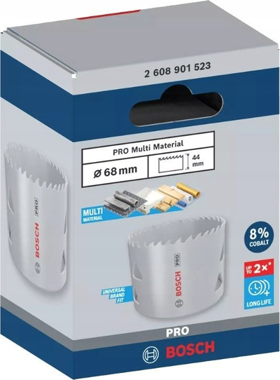 Sharrë rrethore Bosch Pro Multi Material, 68mm, thellësi pune 44mm
