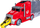 Set kamion lodër Smily Play Truck Suitcase, 5 makina, 1 helikopter, shumëngjyrësh