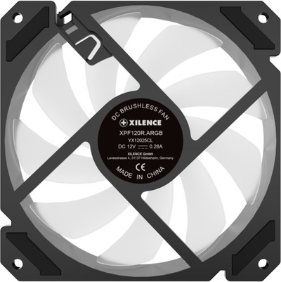 Ventilator PC Xilence Performance A+ Reverse ARGB, 120mm, i bardhë