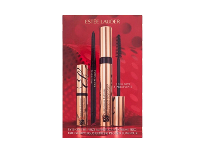Set Estée Lauder Eyes On The Prize Sumptuous Extreme Trio Gift Set, maskarë 8 ml + 2.8 ml + penel 1.2 g