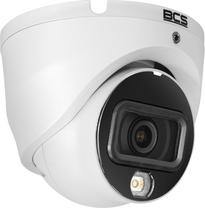 Kamera IP dome BCS BCS-L-EIP18FCR3L3, 8MP, lentë 2.8mm, e bardhë