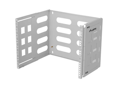 Mbajtëse muri rack Lanberg UCHWYT ŚCIENNY, 19" 8U, e gri