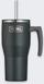 Kubek termik Aptel Thermos Refreshing 085 M, çelik inoksi, me pipë, gri e errët