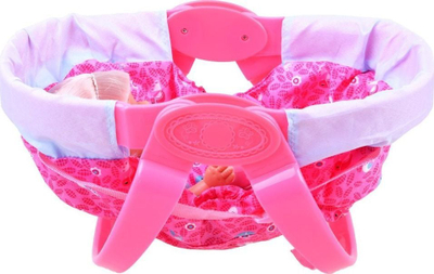Kukull Jokomisiada Doll in Carrier, me karrocë, me zëra dhe bën me ujë