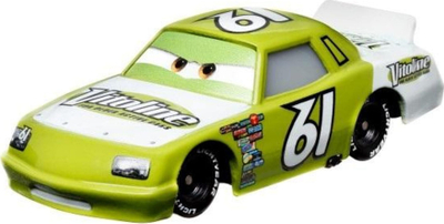 Lodër makinë Disney Pixar Cars, die-cast 1:55, metal, jeshile