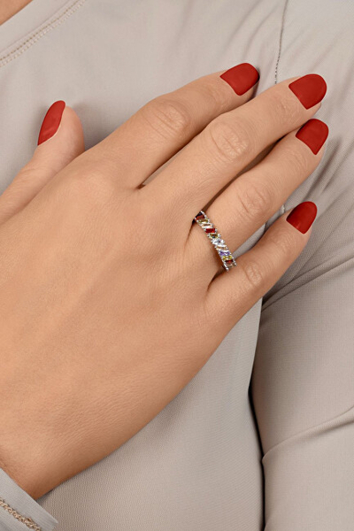 Unazë për femra Brilio Silver RI128W
