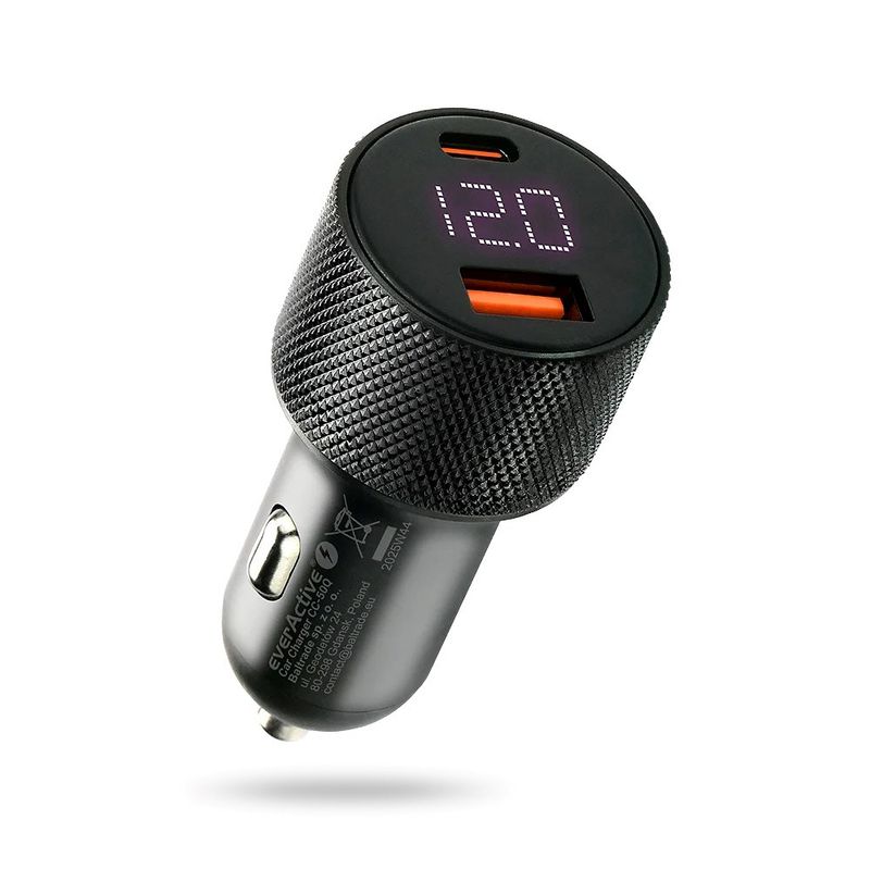 Karikues veture everActive CC-50Q, 75W, USB QC3.0, USB C PD, i zi