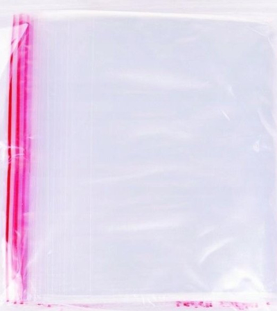 Qese me zip Office LDPE, 16x22cm, 100 copë, transparente