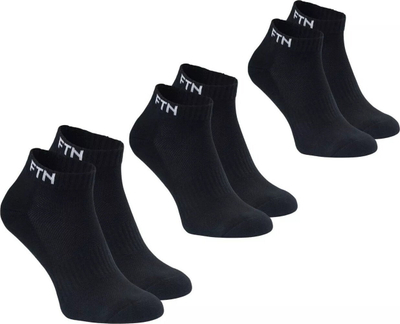Çorape të shkurtra Fitanu Feri 92800613023, set 3 palë, të zeza