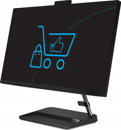 Kompjuter AIO Lenovo IdeaCentre 3 27IAP7, 27" FHD, i5 gjenerata e 12‑të, 16GB RAM, 512GB SSD, i zi