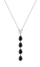 Varëse për femra Brosway Mystery Black Fancy FMB115, e argjendtë/ e zezë