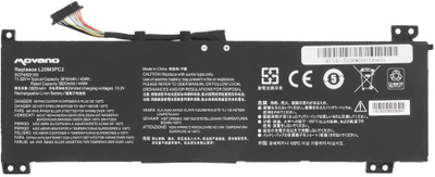 Bateri laptopi Movano për Lenovo IdeaPad Gaming 3 15ACH6 15IHU6, 45Wh, litium polimer, e zezë