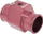 Adapter sensor temperature uji Depo 40mm, 1/8 NPT, metalik