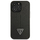 Mbulesë telefoni Guess Saffiano Triangle Logo, iPhone 14 Pro Max 6.7", hardcase, e zezë
