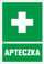 Plakë sinjali ANRO First Aid Kit 8IH1/F, 100 x 145mm, vetëngjitëse, jeshile