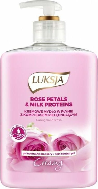 Sapun i lëngshëm për duar Luksja Rose Petals, 500ml