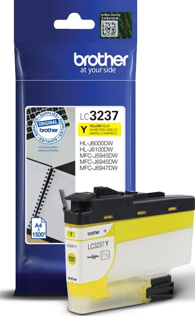 Toner Brother LC3237Y, 1500 faqe, i verdhë