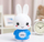 Lodër interaktive Alilo Big Bunny, MP3 player, dritë nate, blu