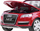 Maket metalik MSZ Audi Q7, 1:32, pull-back, i kuq