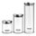 Set kavanozë qelqi Lamart LT6025, 3 copë