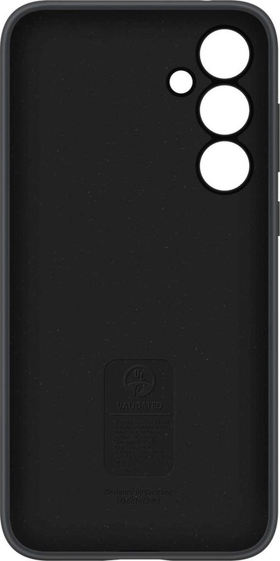 Mbulesë telefoni Samsung Silicone Cover Galaxy A35 5G, silikon, e zezë