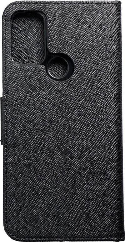Kapak telefoni OEM Fancy Book për Motorola G31, me magnet, me vende për karta, i zi
