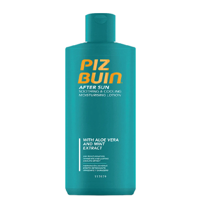 Losion pas diellit Piz Buin Soothing and Coolling, 200 ml