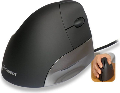 Maus vertikal Evoluent (VMSR), USB, 3 butona, 1200 DPI, i zi
