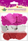 Ngjitëse dekorative shkumë Titanum Glitter Hearts, 45 copë, zemra, shumëngjyrëshe