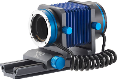 Tub tulumbac makro Novoflex, automatik, për Sony E Mount, i zi