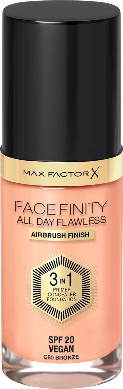 Fondatinë Max Factor Facefinity All Day Flawless 3 in 1, SPF 20, nuanca Bronze