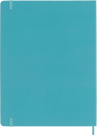 Fletore Moleskine Ruled Notebook XL, kapak i fortë, 192 faqe, Reef Blue
